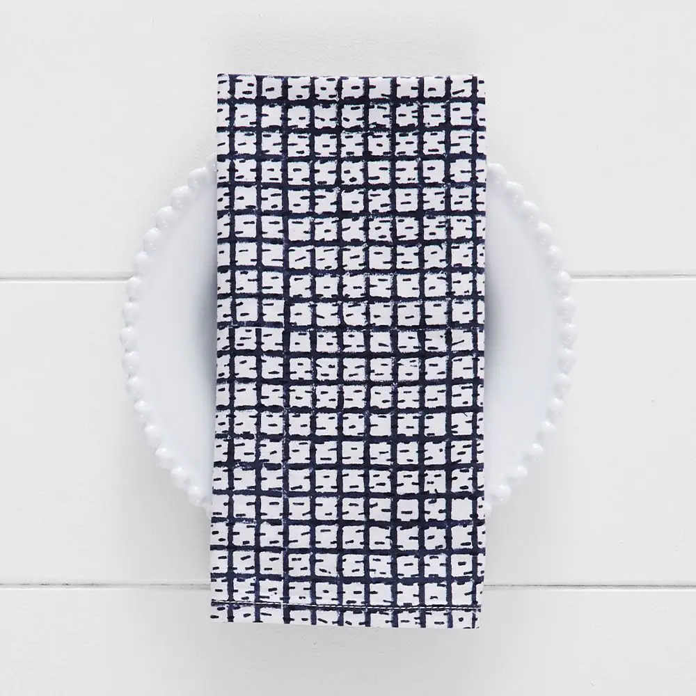 Lena Napkin Blue 3 Lena Napkin Blue