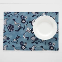 Neve Placemat Blue