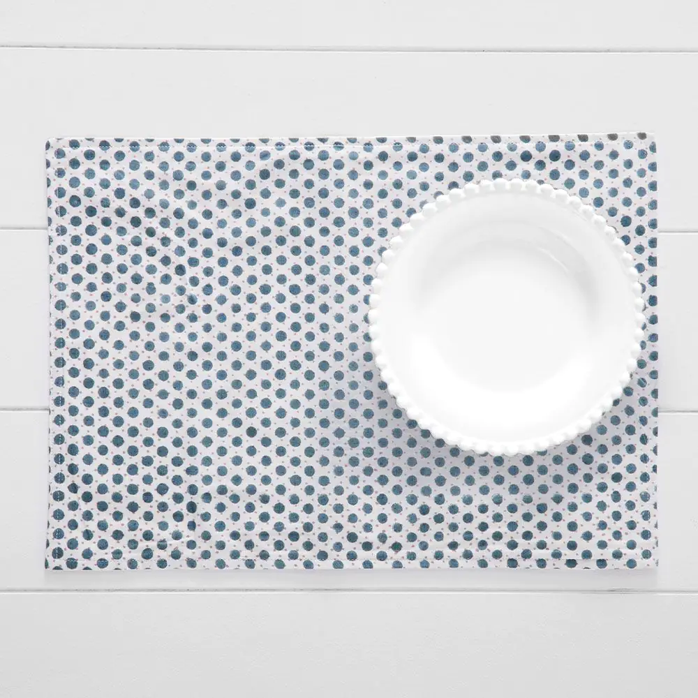 Callie Placemat Blue 3 Callie Placemat Blue