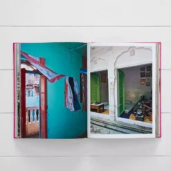 Jaipur Splendor By Assouline – Luxury Travel Series Orange Linen Coffee Table Book -Provincialhomeliving 1117261460 d