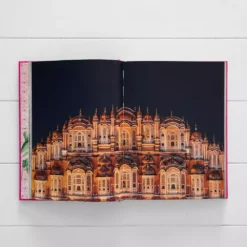 Jaipur Splendor By Assouline – Luxury Travel Series Orange Linen Coffee Table Book -Provincialhomeliving 1117261460 e