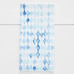 Harlequin Ice Dinner Serviette 40 Pk Blue