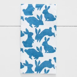 Bunny Blue Dinner Serviette40 Pk Blue