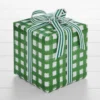 Gingham Wrapping Paper - 5m GREEN -Provincialhomeliving 1117261495 a