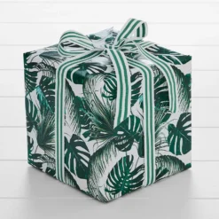 Monsteria Wrapping Paper - 5m GREEN