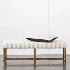 Khadi Hickory Stripe Bench 11 Khadi Hickory Stripe Bench -Provincialhomeliving 1117261572 c