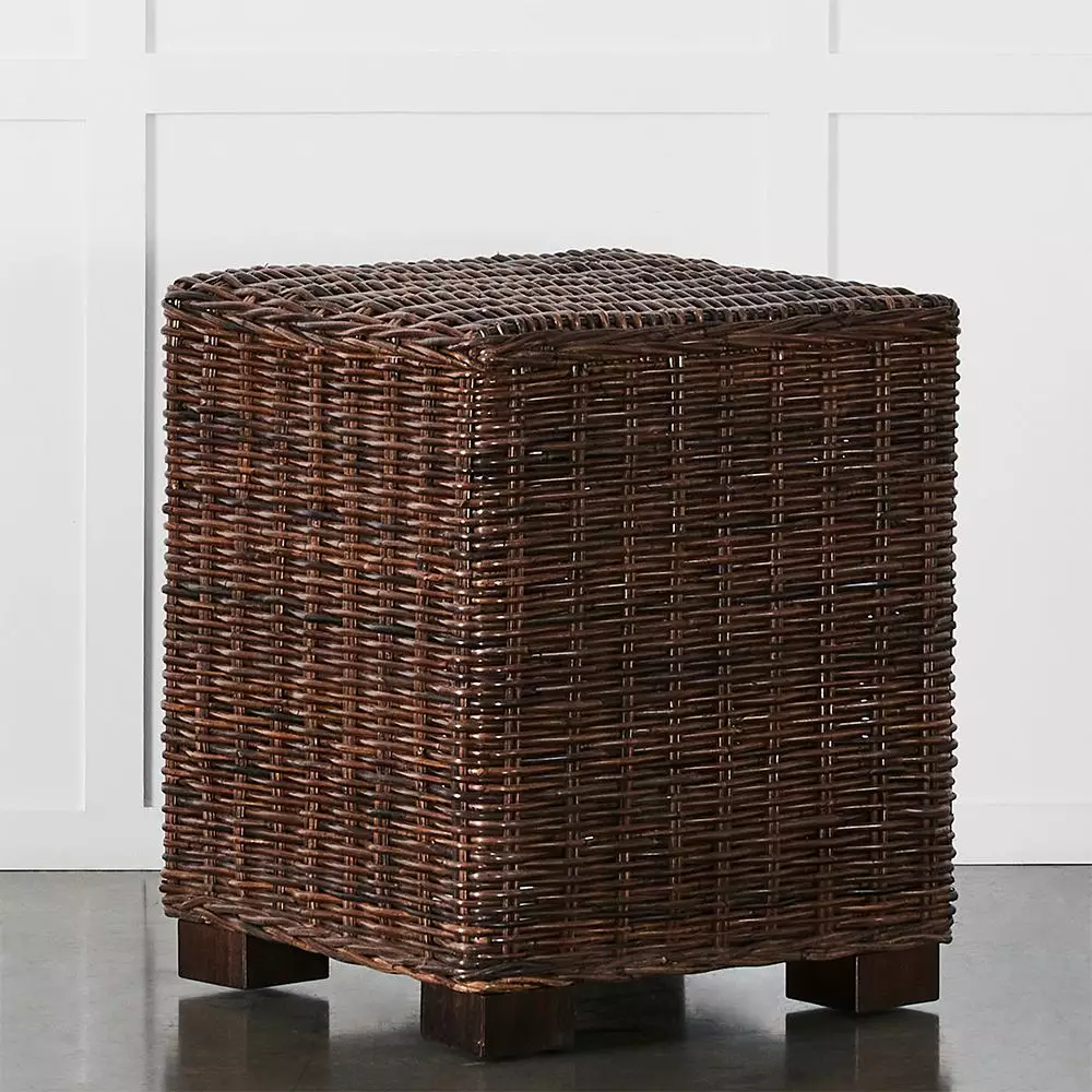 Florida Mocha Kubu Rattan Side Table – Coastal Woven End Table 2 Florida Mocha Kubu Rattan Side Table – Coastal Woven End Table