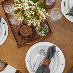 Seminyak Napkin Ring Natural