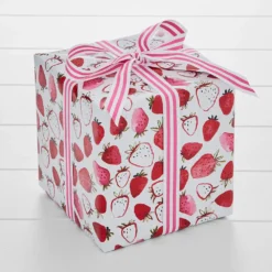 Strawberry Bliss Wrapping Paper - 5m Multi