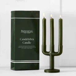 Festive Candlelabra Candle -Provincialhomeliving 1117261778 b