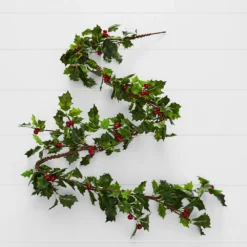 Festive Holly Garland