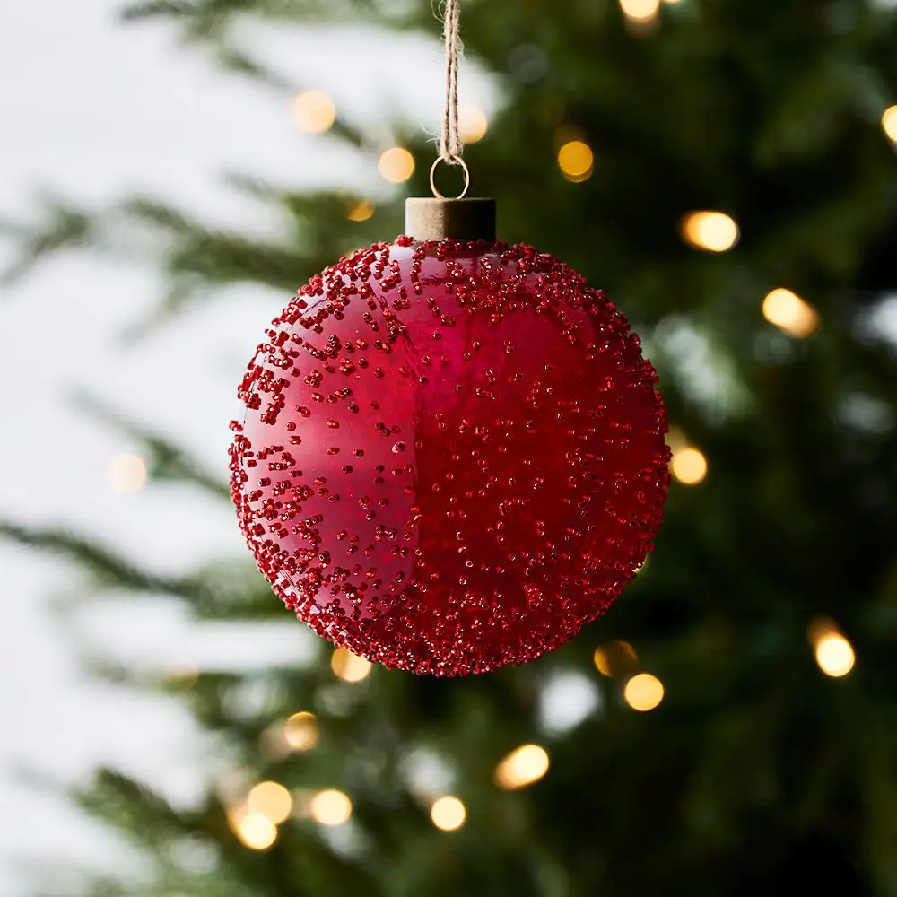 Red Galaxy Bauble 3 Red Galaxy Bauble