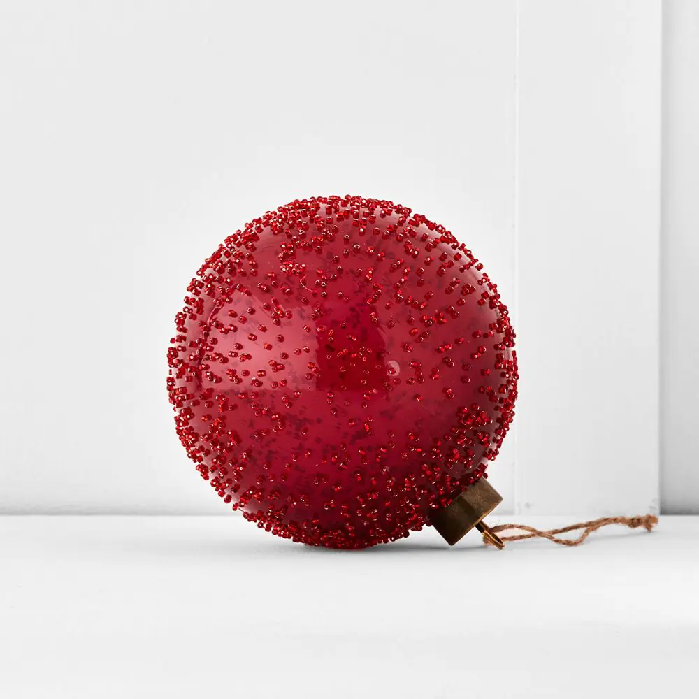 Red Galaxy Bauble 4 Red Galaxy Bauble - Image 2