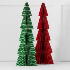 Festive Origami Tree L 5 Festive Origami Tree L -Provincialhomeliving 1117261840 b
