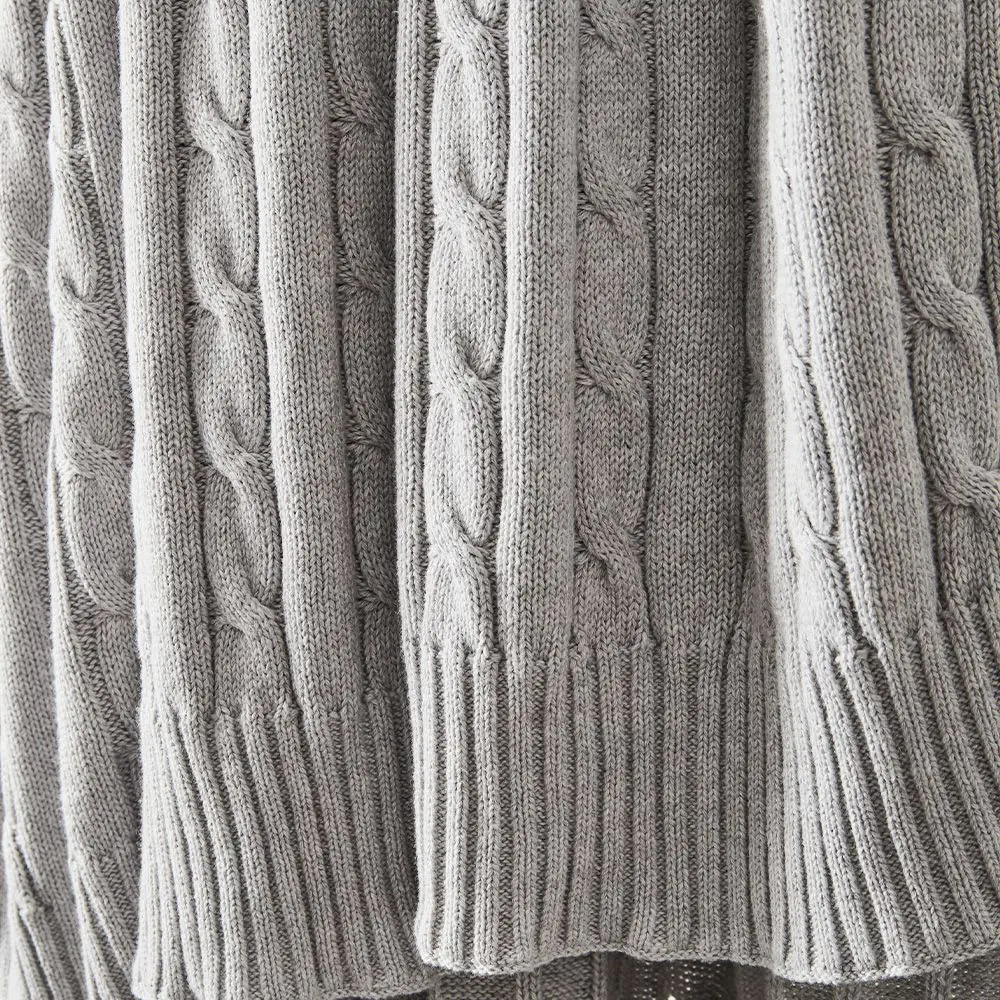 Balmain Throw Grey 5 Balmain Throw Grey - Image 3