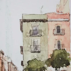 Figuerer Canvas 90x90 Multi 6 Figuerer Canvas 90x90 Multi -Provincialhomeliving 1117261885 b