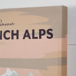 Vintage French Alps Canvas 60x90 -Provincialhomeliving 1117261886 c