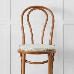 Forest Stripe Chair Pad Forest -Provincialhomeliving 1117261904 o