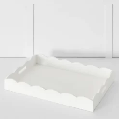 Skyler Tray White