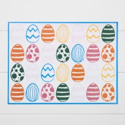 Harper Scramble Paper Placemat 50 Pk Multi