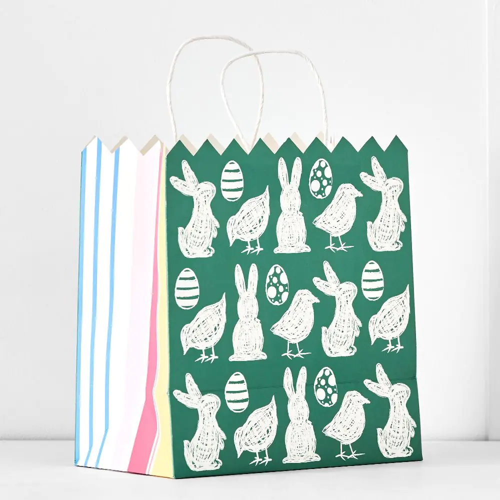 Free Range Paper Gift Bag Multi 3 Free Range Paper Gift Bag Multi