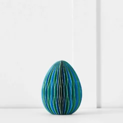 Origami Egg Emerald & Royal