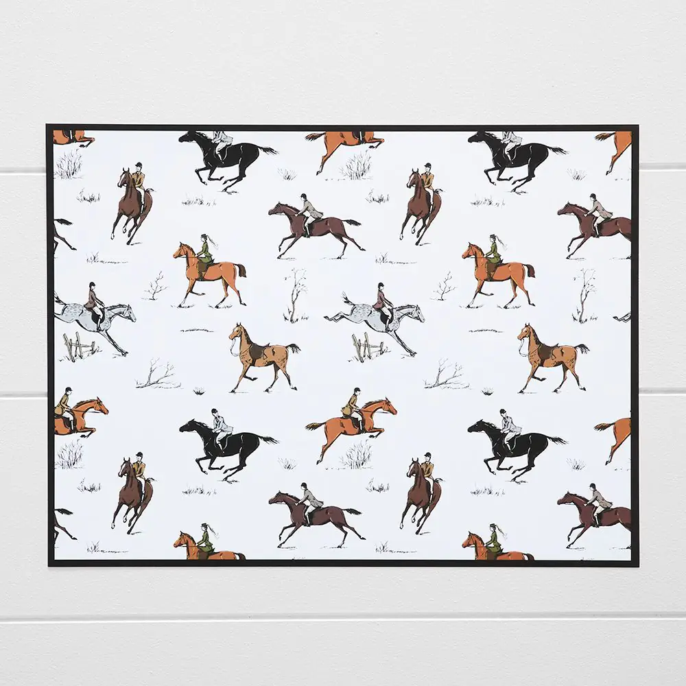 Harper Equestrian Placemat 50 Pk Multi 3 Harper Equestrian Placemat 50 Pk Multi