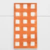 Gingham Dinner Serviette 40 Pk Orange -Provincialhomeliving 1117261944 a 1