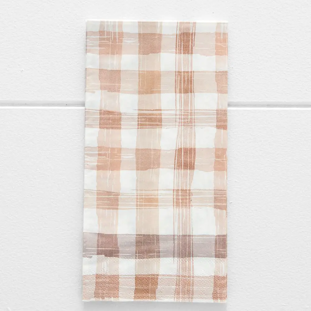 Shepherd Check Dinner Serviette 40 Pk Multi 3 Shepherd Check Dinner Serviette 40 Pk Multi