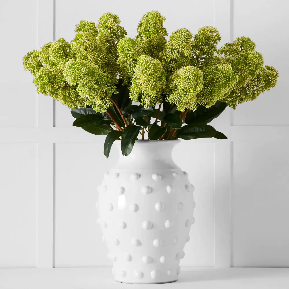 Green Skimmia Stem GREEN 4 Green Skimmia Stem GREEN - Image 2