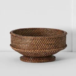 Seminyak Footed Bowl Natural