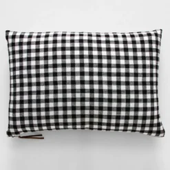 Buffalo Check Cushion 40x60 Black & White