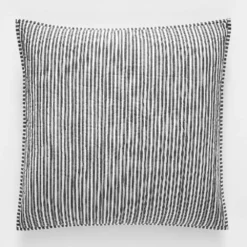 Parish Euro Sham Black & White