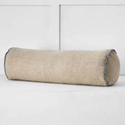 Montauk Bolster Cushion 20x60 Natural & Ink -Provincialhomeliving 1117262049 c