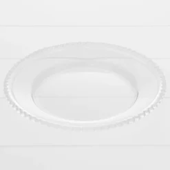 Fleurette Charger Plate Clear -Provincialhomeliving 1117262068 b