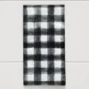 Gingham Dinner Serviette 30 Pk Black & White 1 Gingham Dinner Serviette 30 Pk Black & White -Provincialhomeliving 1117262081 a