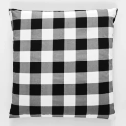 Buffalo Euro Pillowcase Black & White