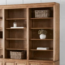 Manhattan 3 Section Library Natural -Provincialhomeliving 1117262264 cc