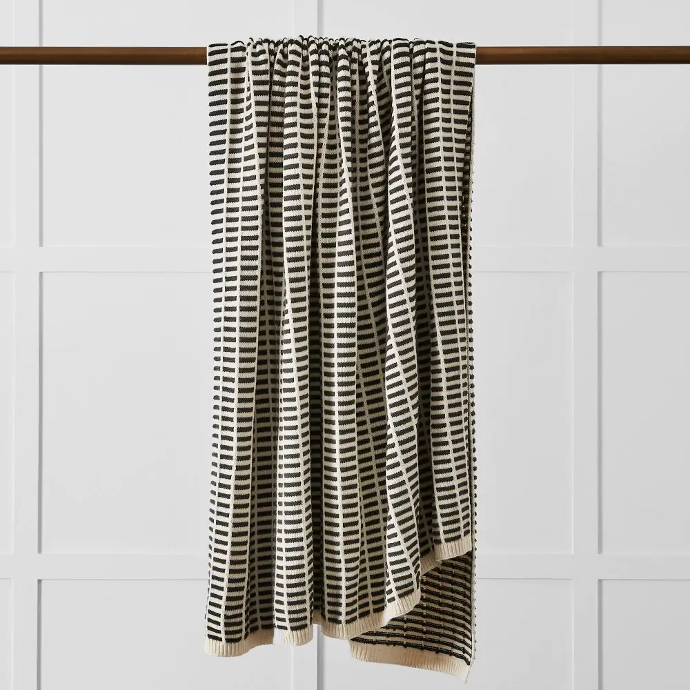 Utah Throw Charcoal 3 Utah Throw Charcoal