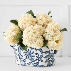 Membrey Trough Blue & White