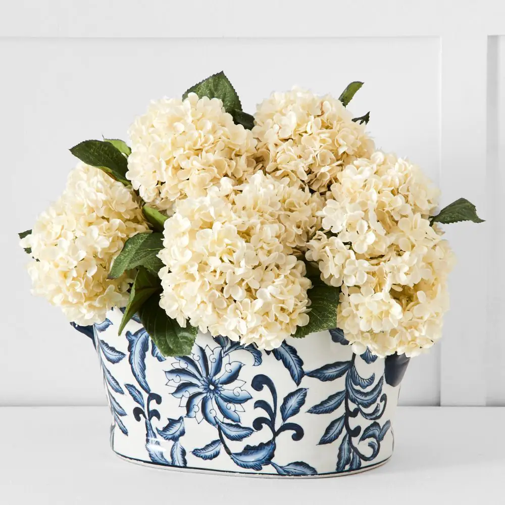 Membrey Trough Blue & White 3 Membrey Trough Blue & White