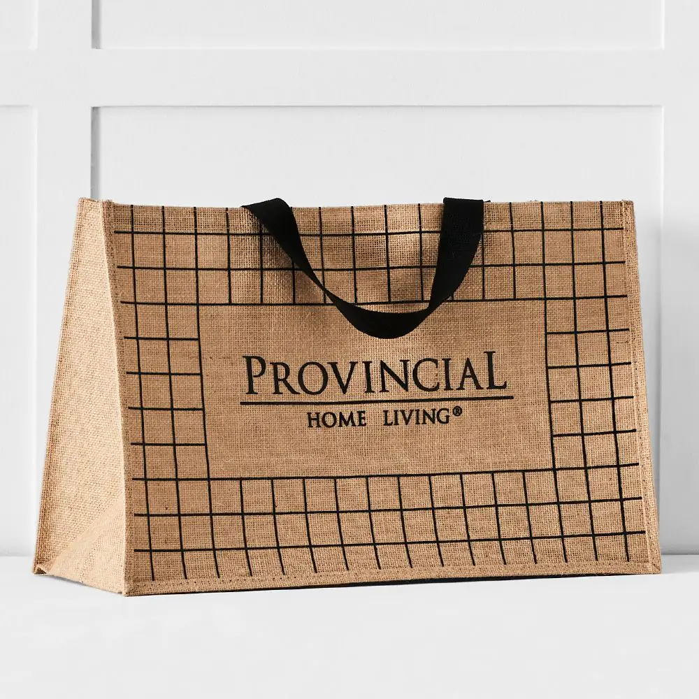 Provincial Grid Gunny Bag Natural 2 Provincial Grid Gunny Bag Natural
