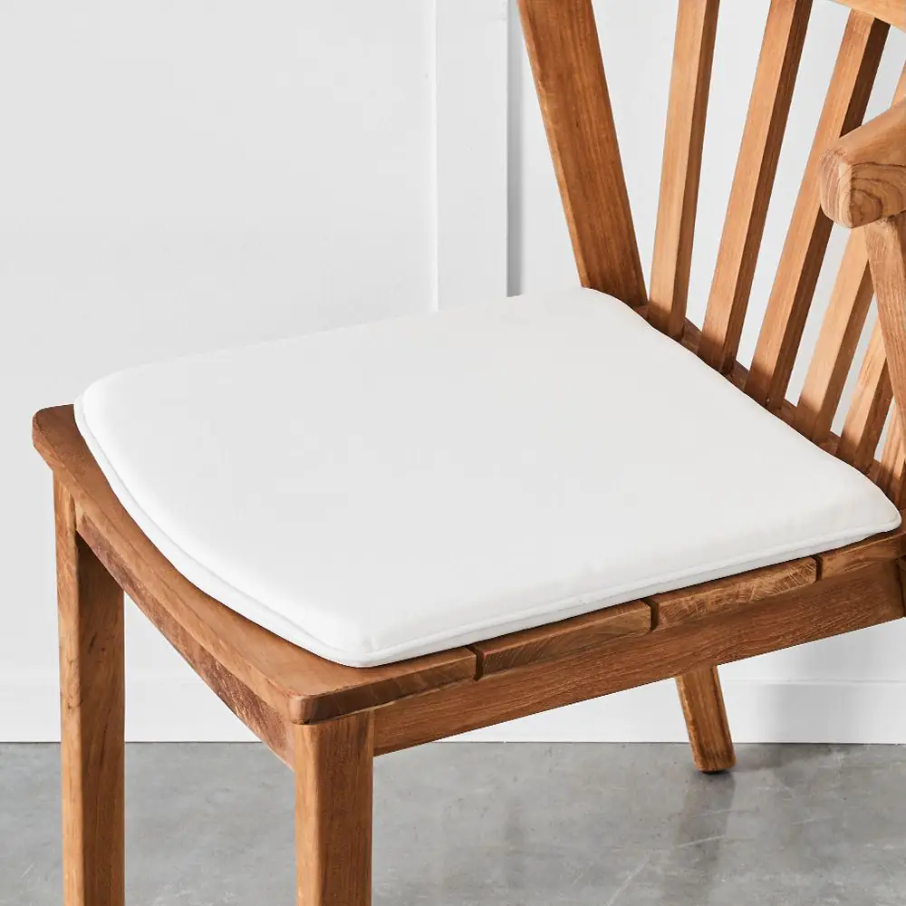 Tahiti Outdoor Chair Pad White 4 Tahiti Outdoor Chair Pad White - Image 2