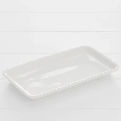Bourgogne Serving Plate L White