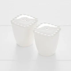 Bourgogne Salt & Pepper Shaker Set White