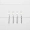 Cheetah Dessert Fork Set Black & White 2 Cheetah Dessert Fork Set Black & White -Provincialhomeliving 1117262422 aa
