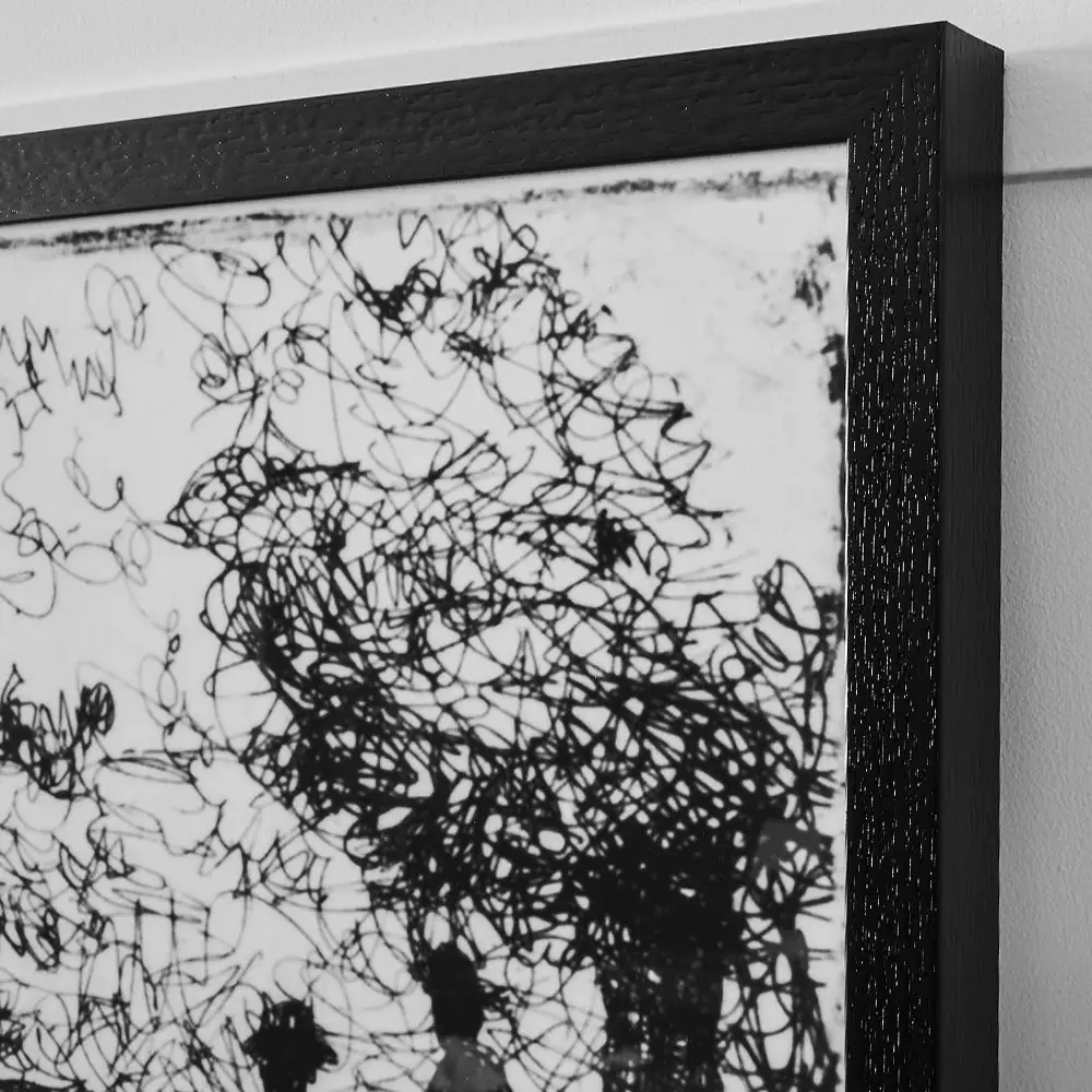 Watergate Architectural Monochrome Art Print 112x77cm – Black & White Minimalist Wall Decor 4 Watergate Architectural Monochrome Art Print 112x77cm – Black & White Minimalist Wall Decor - Image 2