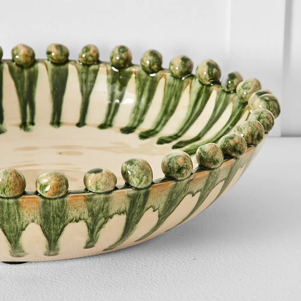 Juniper Decorative Bowl GREEN 4 Juniper Decorative Bowl GREEN - Image 2