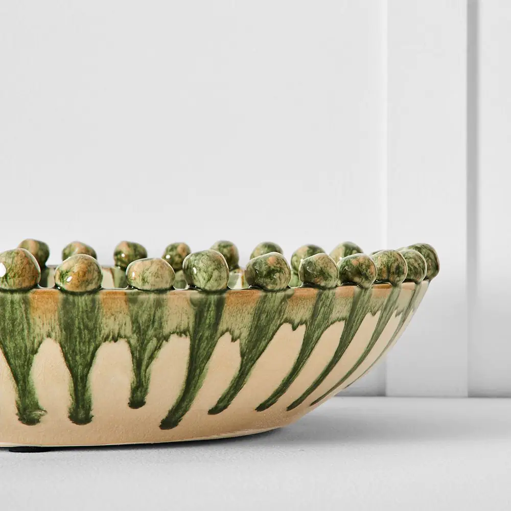 Juniper Decorative Bowl GREEN 5 Juniper Decorative Bowl GREEN - Image 3