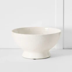 Pinto Decorative Bowl White